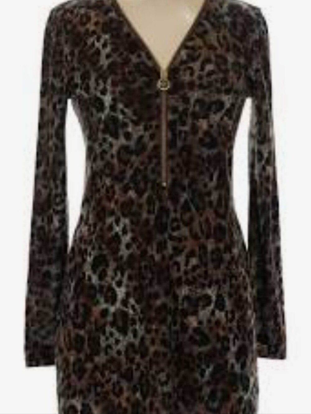 Michael Kors Women's Black and Gray Zip-Up Sweater with MK Charm